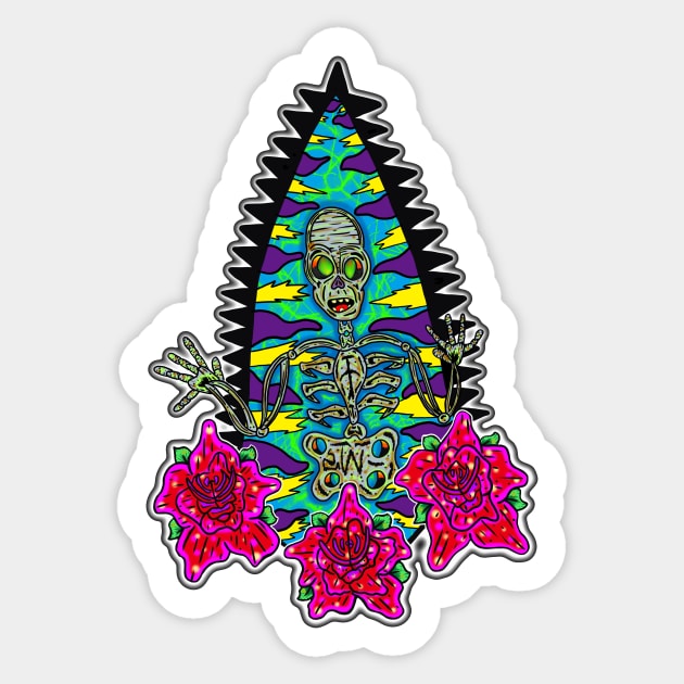 Grimm & Groovy Sticker by StinkHouse